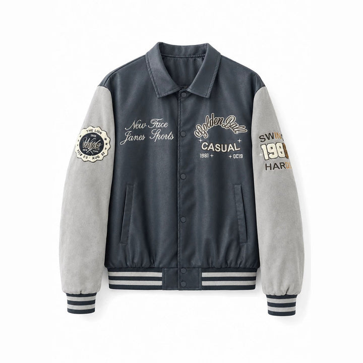 Men's Street Style Bomber Jacket Mune Fashion