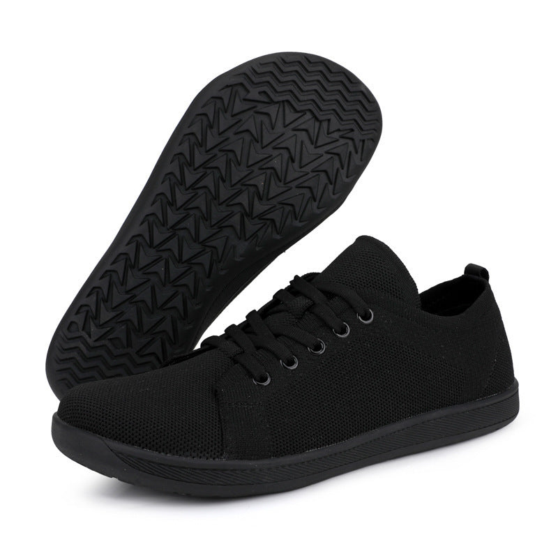 Men's seamless knit casual sneaker with ergonomic flex sole Mune Fashion