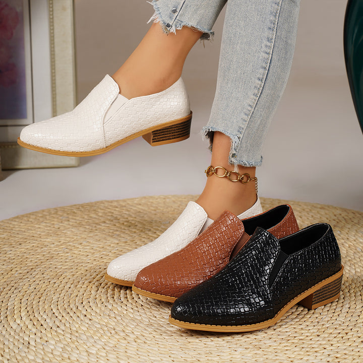 Ladies Elegant Slipper with Structure Design Mune Fashion