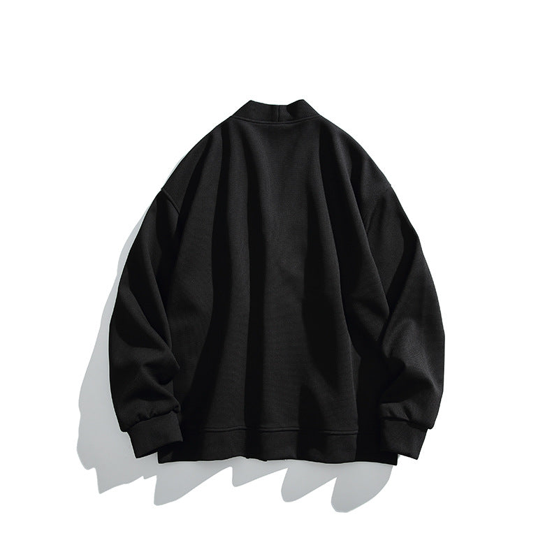 Men's loose-fitting kimono jacket in Hanfu style with drawstring closures and patch pockets Mune Fashion