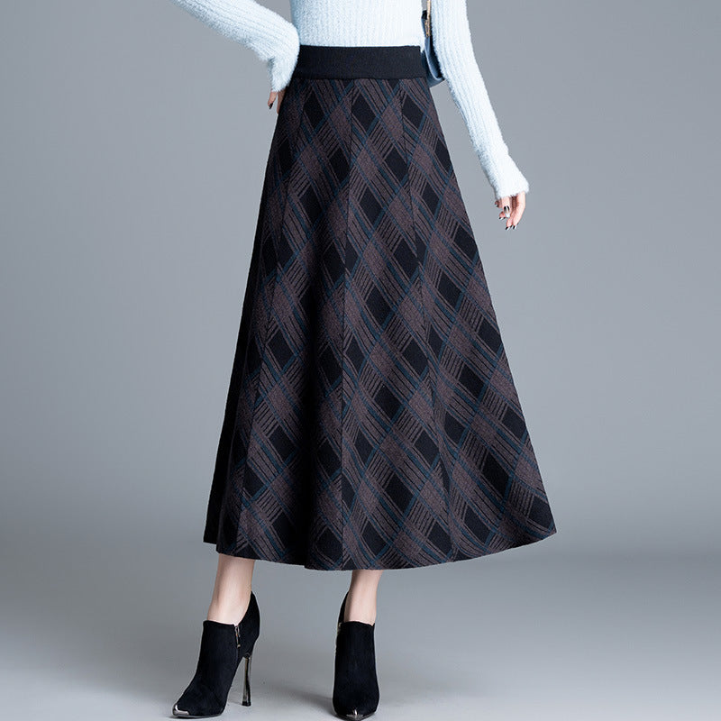 Ladies Elegant, pleated Maxi Skirt Mune Fashion
