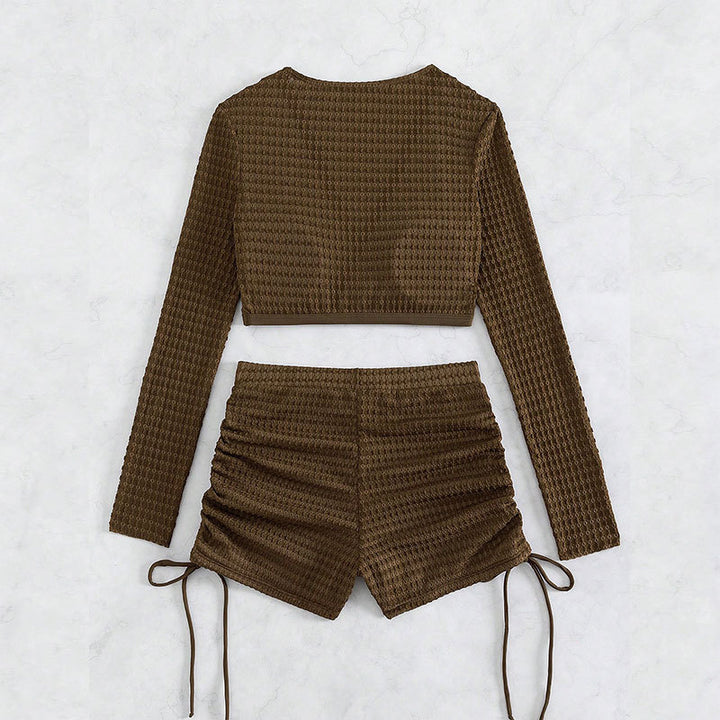 Women's swimsuit skirt with high-cut top and casual design Mune Fashion