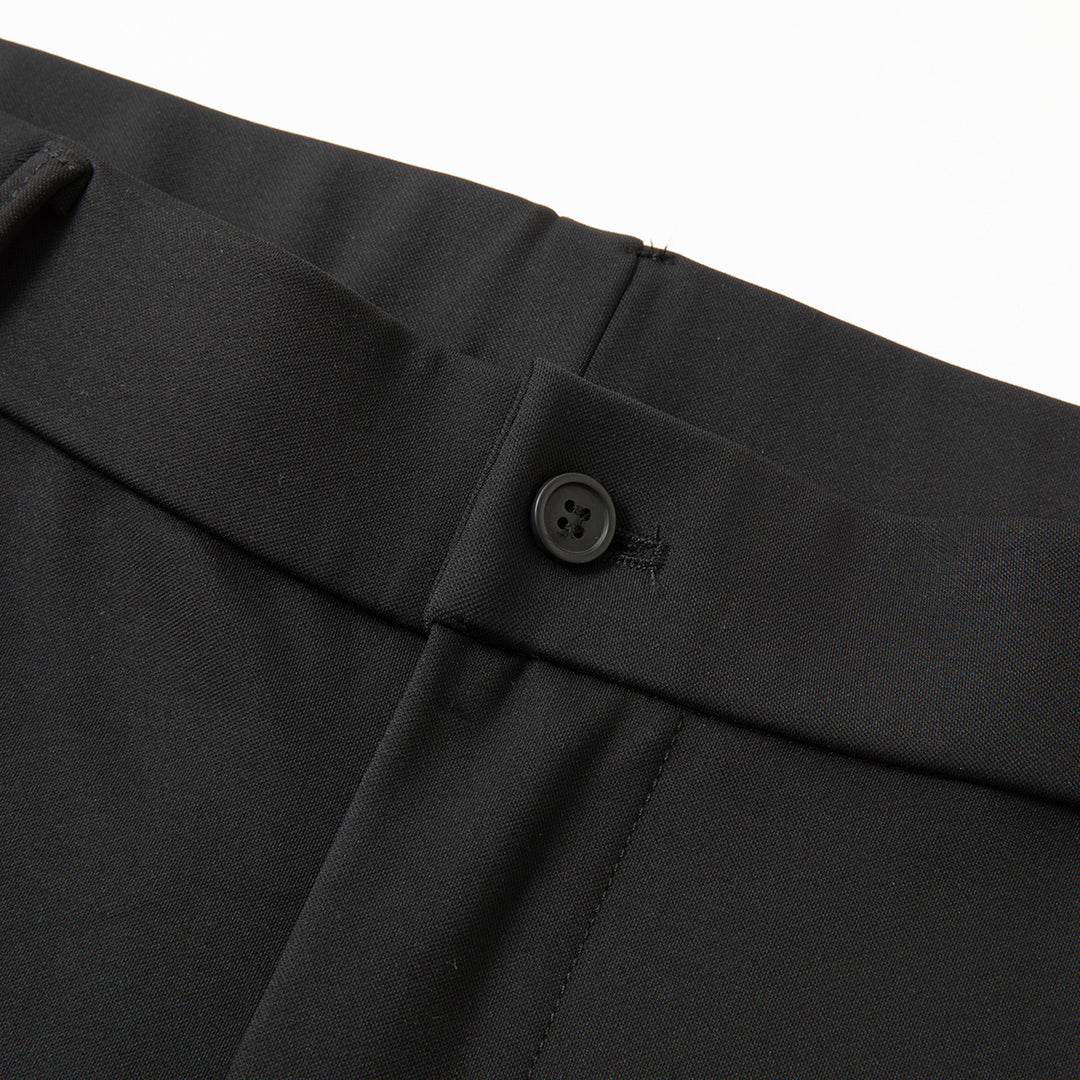 Men Slim Business-Casual Chino Pants with Tapered Leg and Stretch Component Mune Fashion