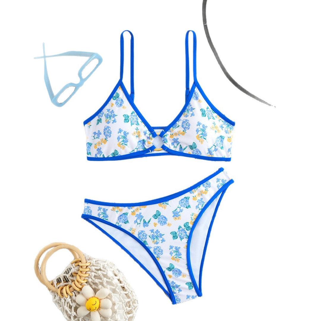 Women's bikini set with playful flower design and comfortable fit Mune Fashion