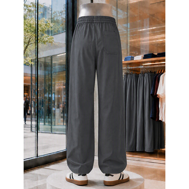 Women's loose-fitting casual pants with elastic waistband Mune Fashion