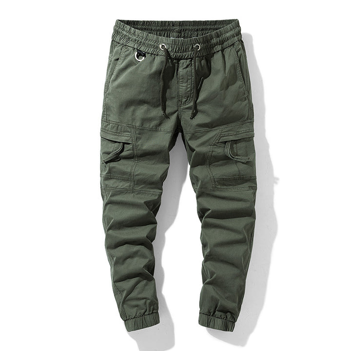 Men's Urban Tactical Cargo Jogger with ergonomic knee pleats, integrated keyring and elastic ankle closure Mune Fashion