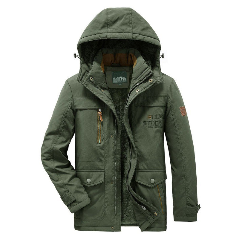 Men's Multifunctional Outdoor Jacket with Fleece Lining Mune Fashion