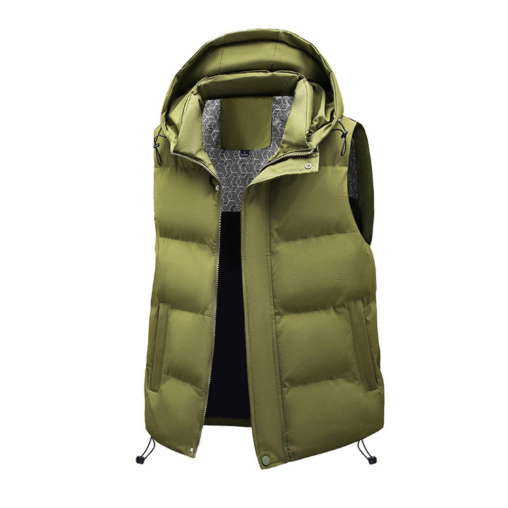 Women High-Quality Padded Gilet with Hood
