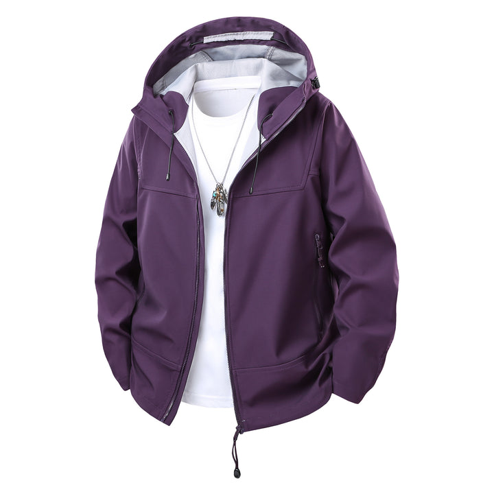 Ladies Softshell Hoodie Jacket with Concealed Two-Way Zipper Mune Fashion