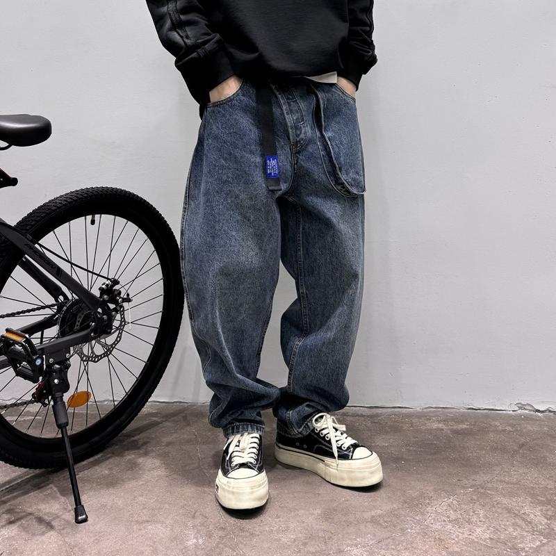 Men's cargo jeans with striking details Mune Fashion