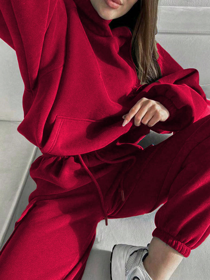 Women's oversized hoodie set with cargo joggers Mune Fashion