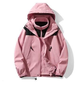 Men's Technical Windbreaker with Removable Hood Mune Fashion