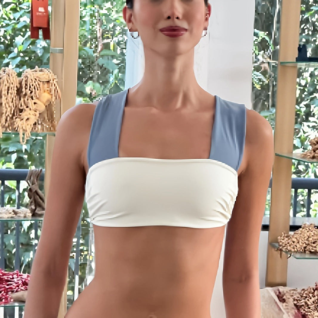 Women's bikini top with trendy design and adjustable straps Mune Fashion