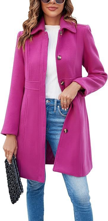Women's Elegant Wool Coat