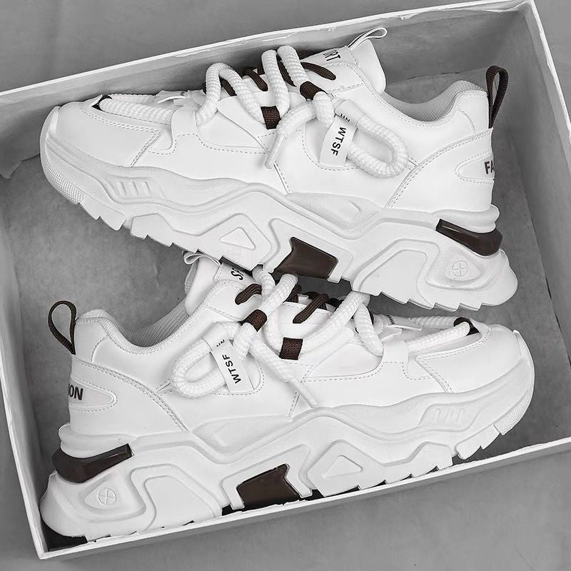 Women's Sporty Chunky Sneakers with Innovative Details Mune Fashion