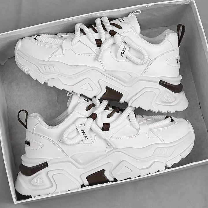 Women's Sporty Chunky Sneakers with Innovative Details Mune Fashion