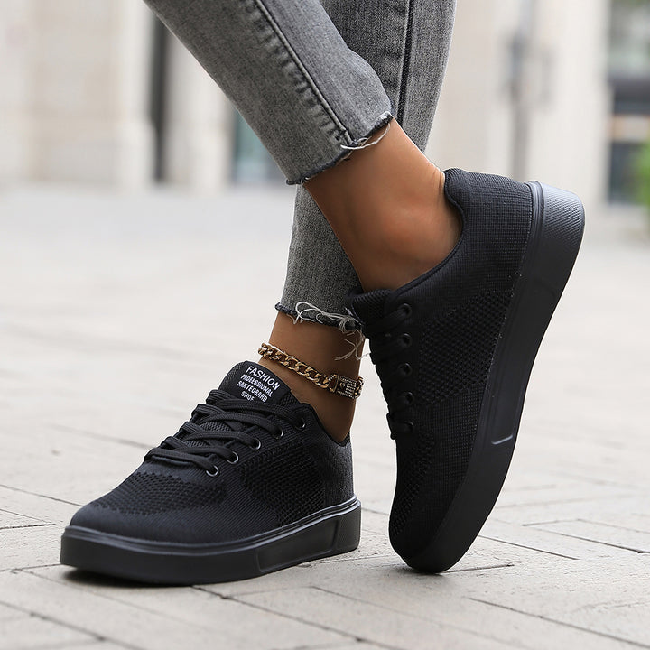 Unisex nan lighter urban knit casual sneakers with breathable upper material and flexible lightweight sole Mune Fashion