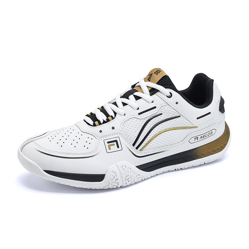 Men's Breathable Performance Tennis Shoe with Reinforced Toe Cap Mune Fashion