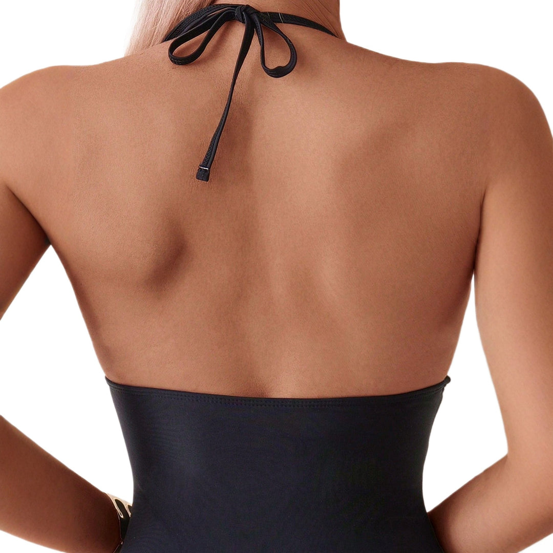Women's One-Piece Swimsuit with Transparent Inserts Mune Fashion