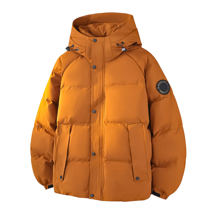 Women Warm Padded Jacket with High Collar Mune Fashion