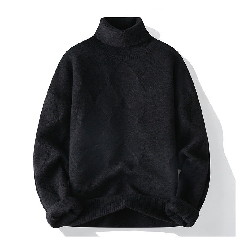 Women Elegant Turtleneck Sweater Mune Fashion