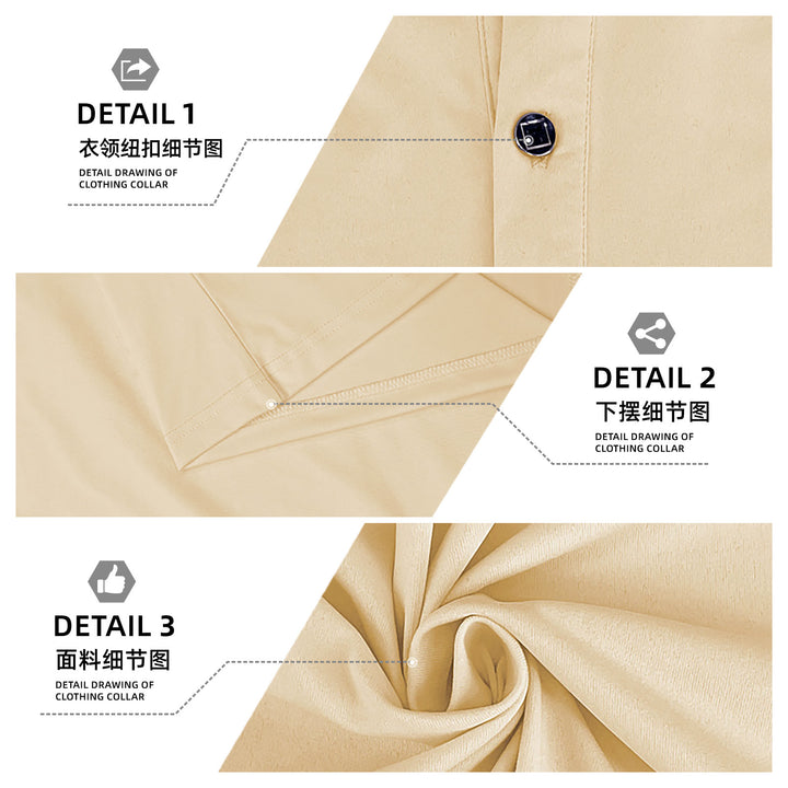 Men's Hooded Henley Long Sleeve Shirt made of lightweight stretch jersey with drawstring Mune Fashion