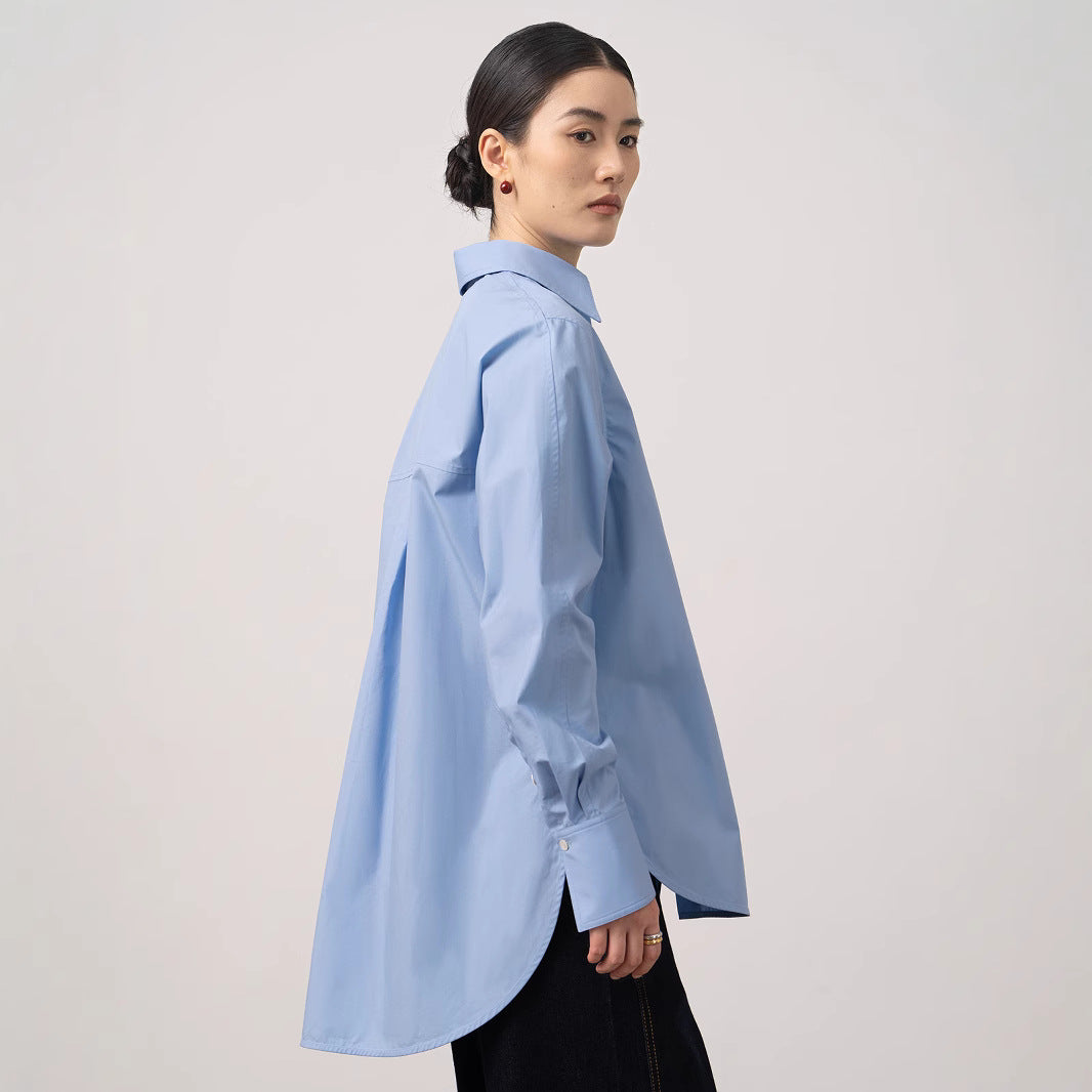 Women classic button-down shirt