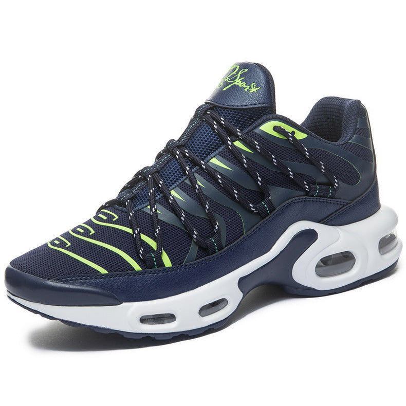 Men's street runners with multi-chamber air cushioning and stabilizing side cages Mune Fashion