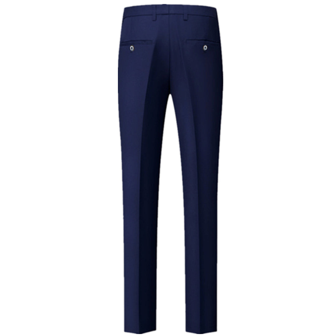 Men's slim elegant suit trousers with crease Mune Fashion