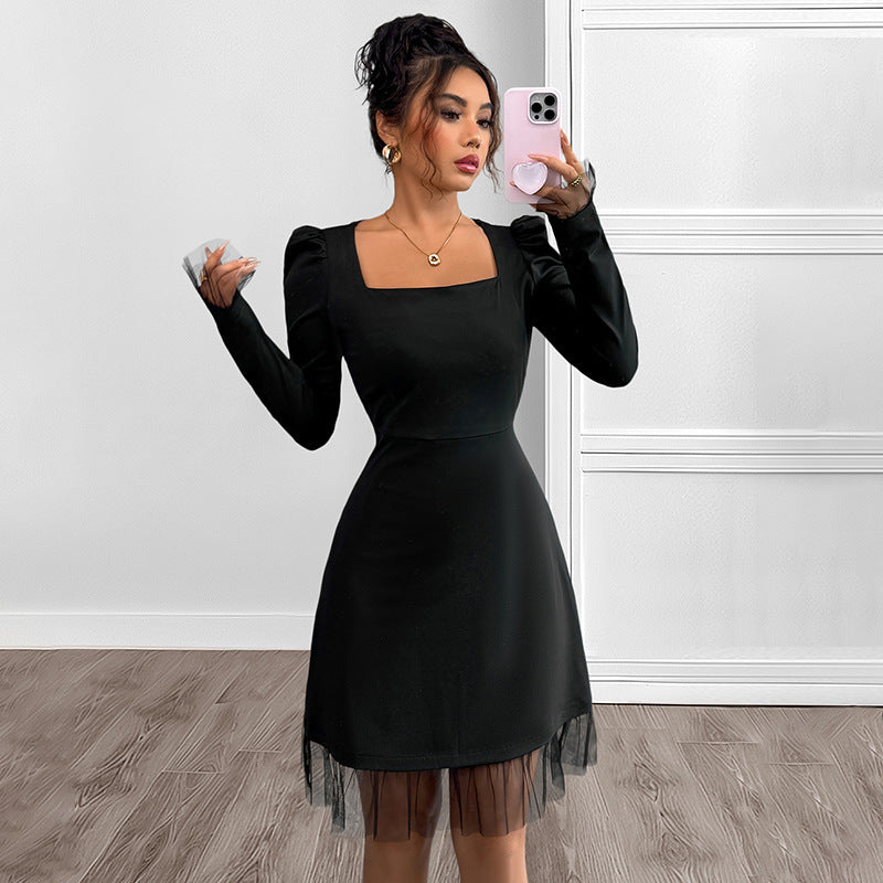 Ladies Elegant Dress Mune Fashion