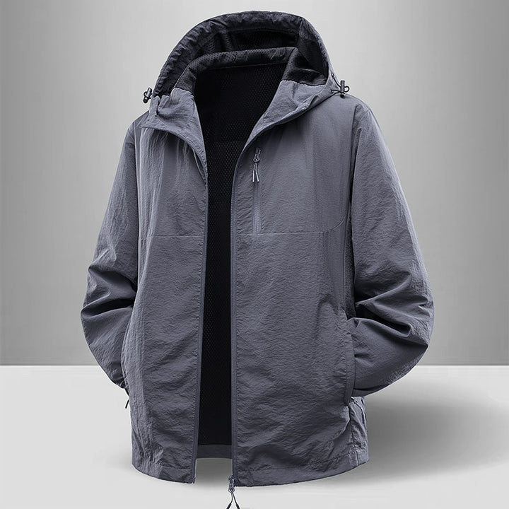 Men's Lightweight and Breathable Rain Jacket Mune Fashion