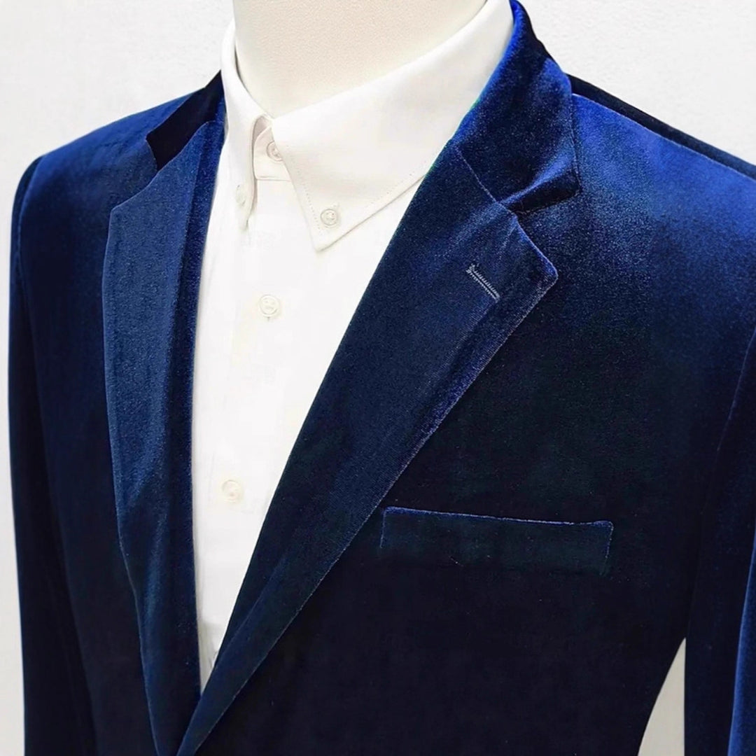 Men's Luxurious Velvet Blazer Mune Fashion