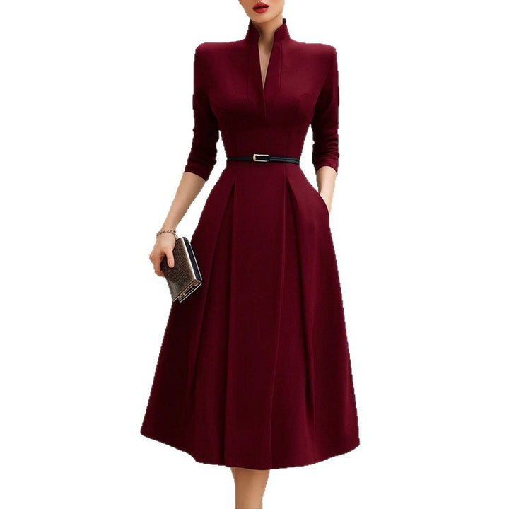 Women's Stylish Maxi Dress with Tailored Cut Mune Fashion