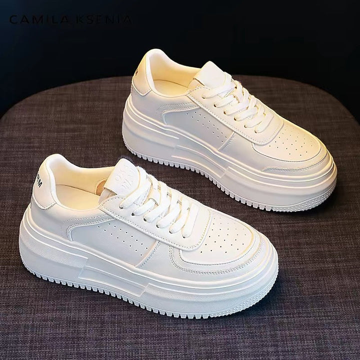 Women's Chunky Sneakers with cushioning platform and breathable surface structure Mune Fashion