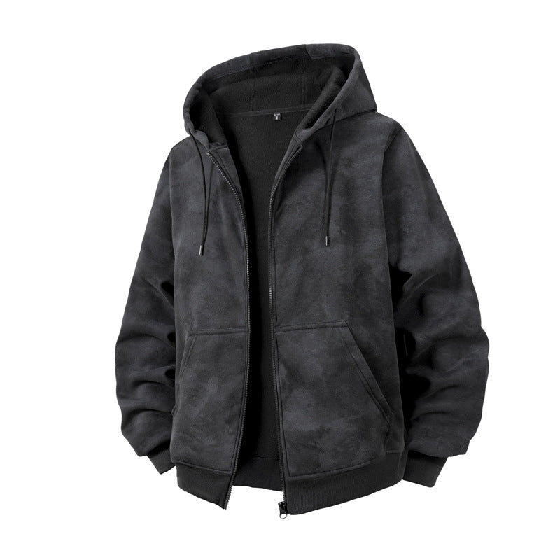 Men's comfortable hoodie with zipper and hood Mune Fashion