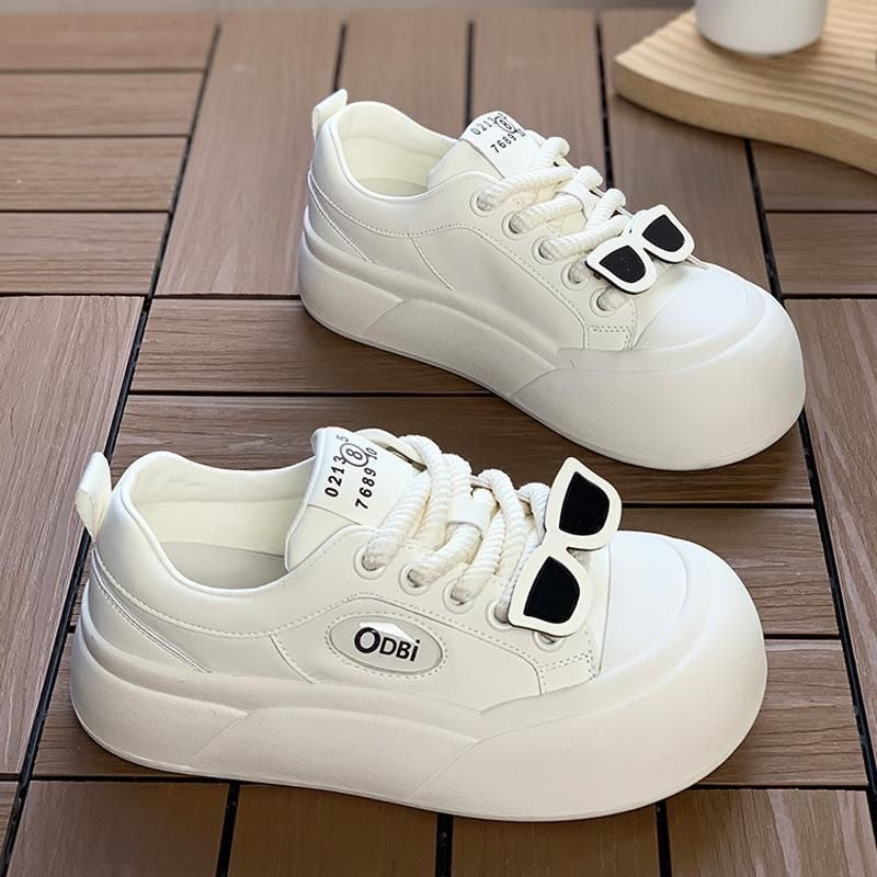 Women's Trendy Sneakers with Prominent Platform Mune Fashion