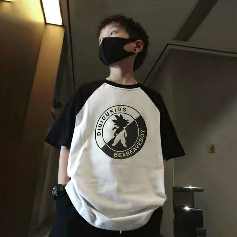 Boys casual T-shirt with creative print Mune Fashion