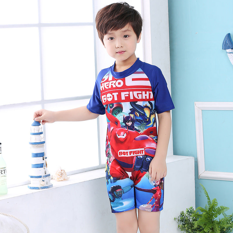 Boys UV Protection Swimsuit Mune Fashion