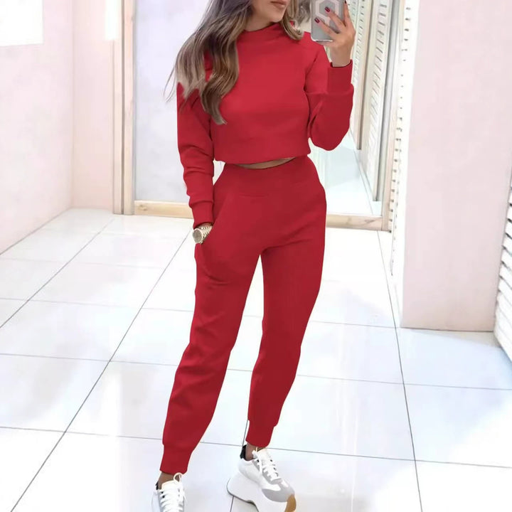 Women's Fashion Sweater and Jogging Pants Set Mune Fashion