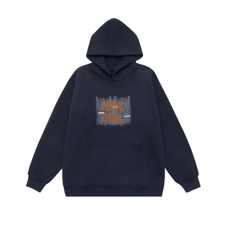 Unisex Oversized Hoodie with Kangaroo Pocket and Distinctive Front Print Mune Fashion