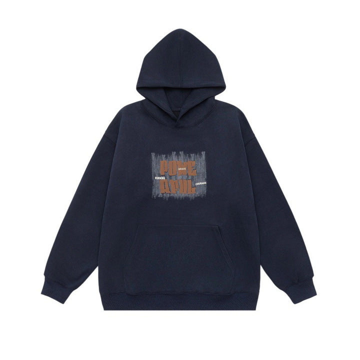 Unisex Oversized Hoodie with Kangaroo Pocket and Distinctive Front Print Mune Fashion