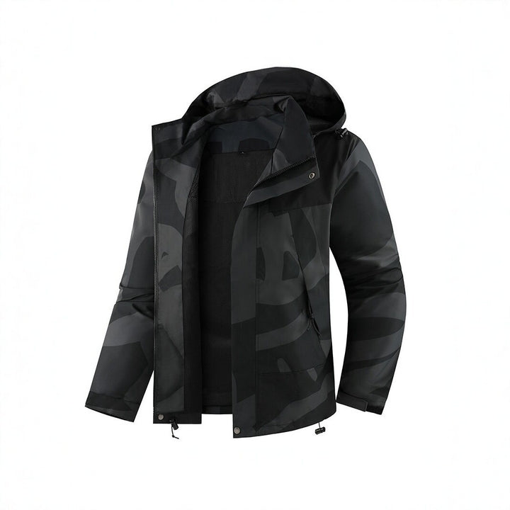 Men's Technical Outdoor Jacket with Hood Mune Fashion