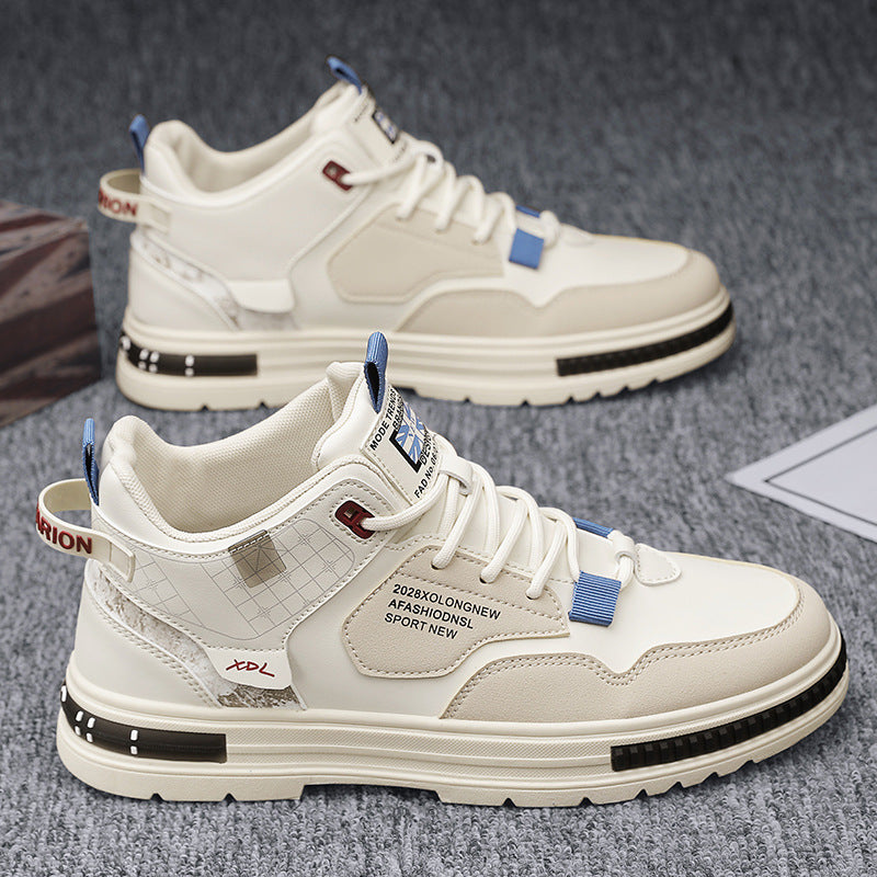 Women's fashionable and sporty high-top sneakers with innovative sole Mune Fashion