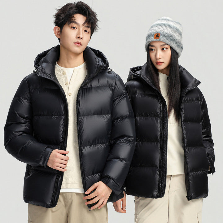 Unisex down jacket with hood Mune Fashion