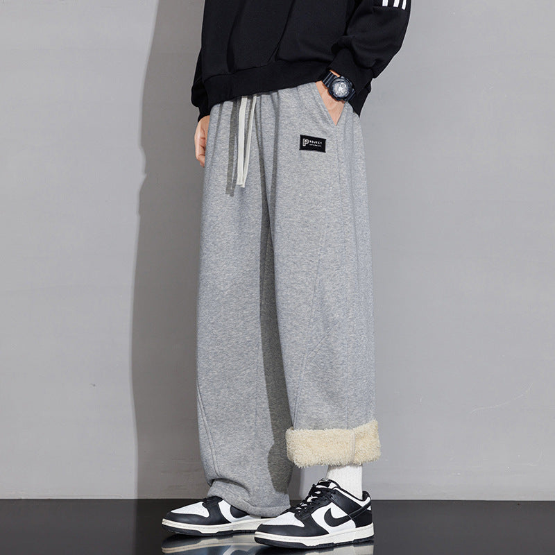 Men's Fashionable and Comfortable Plush Pants