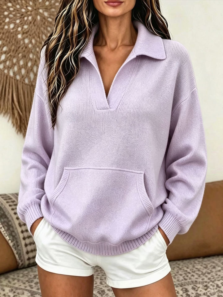 Women's sweater with high collar Mune Fashion