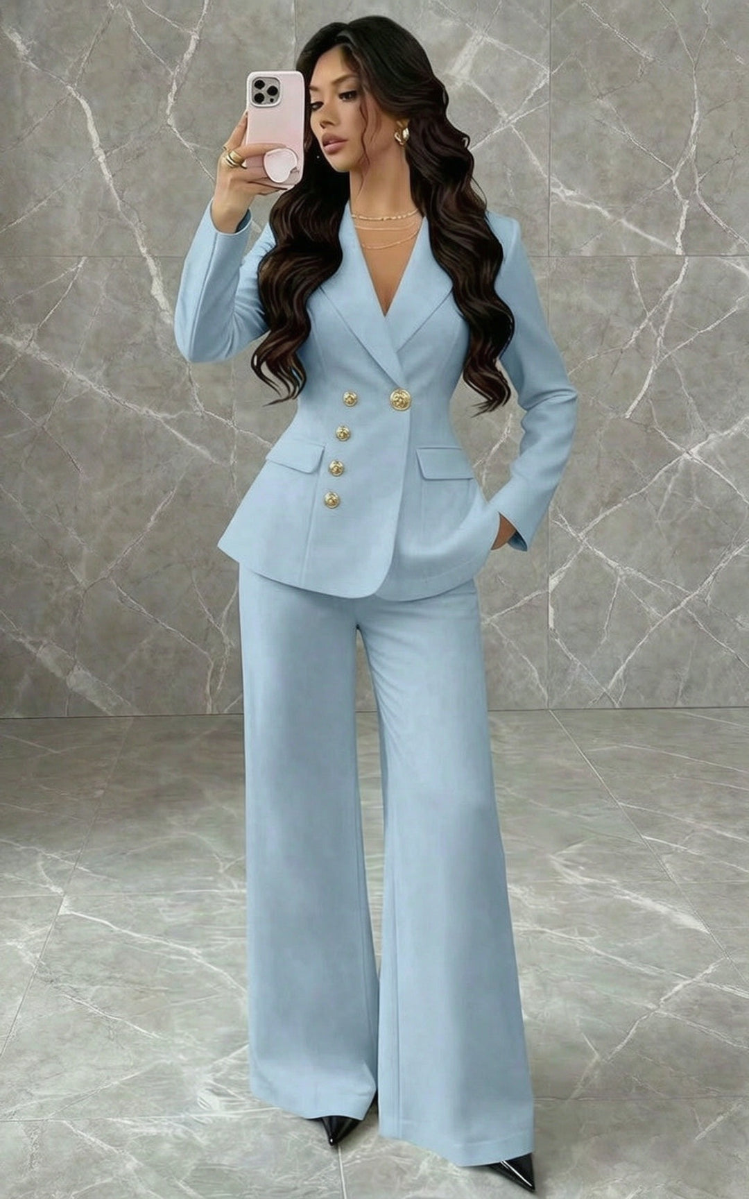Women Elegant Blazer in Vintage Style Mune Fashion