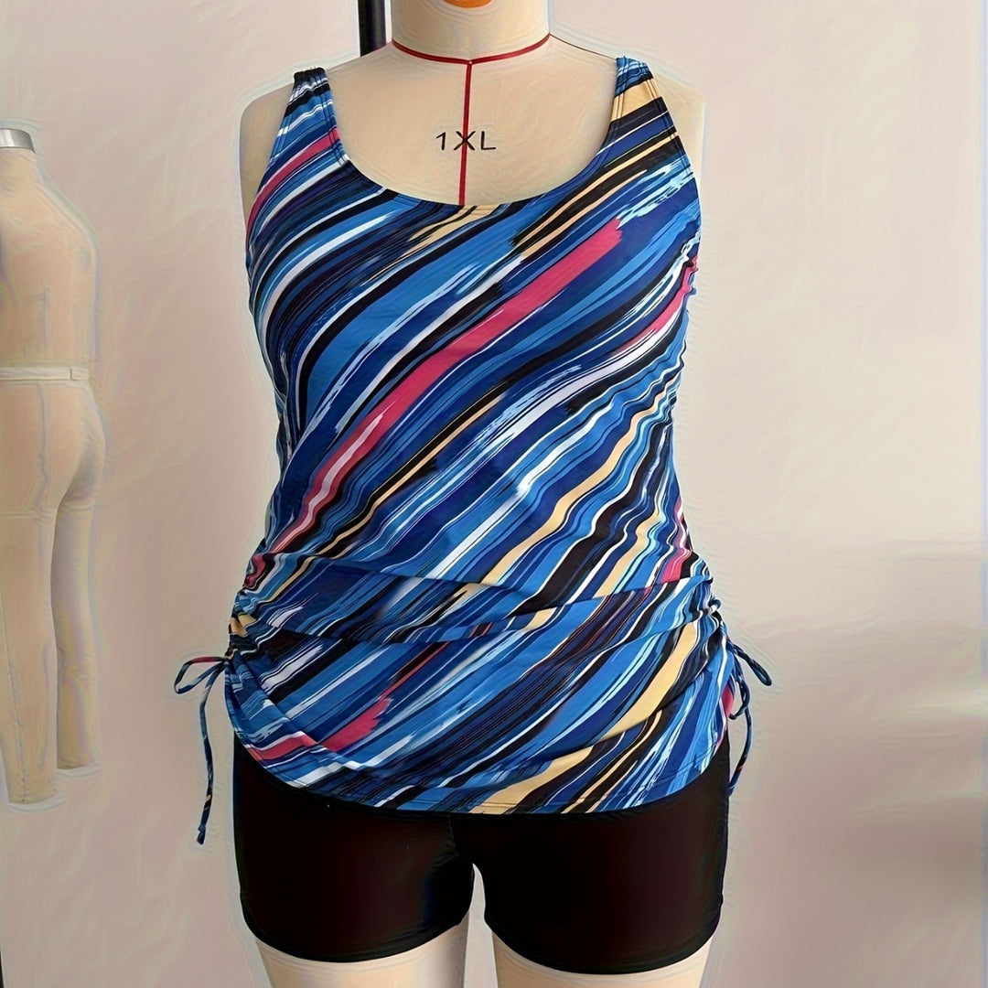Women Tankini with opaque shorts Mune Fashion