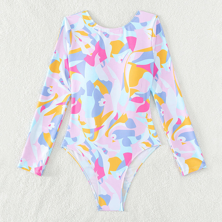 Women's Long-Sleeved Swimsuit Mune Fashion