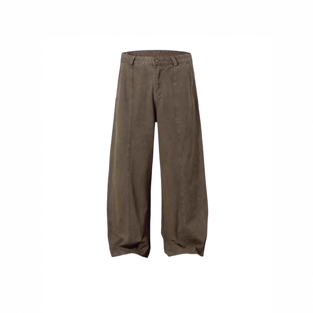 Women's Wide-Leg Trousers with Pleats Mune Fashion